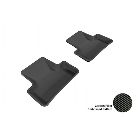 3D Maxpider 3D MAXpider L1AD00921509 AUDI Q5 2009-2014 KAGU BLACK R2 Floor Mat L1AD00921509